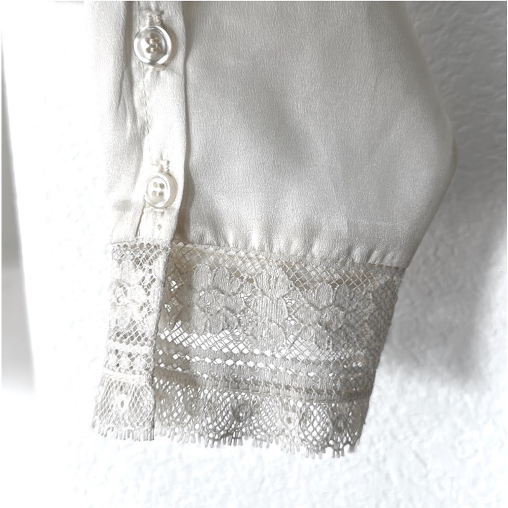 VINTAGE 1950s {lace} blouse - Picture 4 of 7